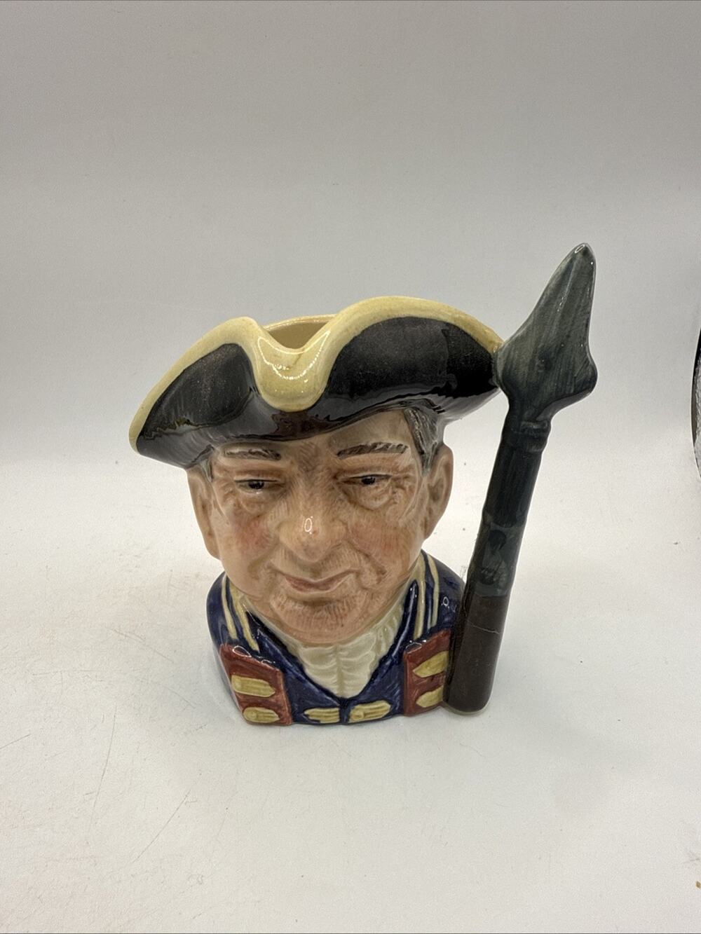 Vintage Royal Daulton D6582 - 1962 "Guardsman” Toby Mug 4”